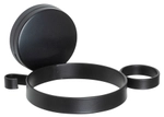 Wenko-Wenselaar GmbH & Co. KG WENKO F&ouml;hnhalter Pavia Static-Loc&reg; Plus, schwarz,