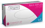 BINGOLD GmbH & Co. KG BINGOLD Nitril 35PLUS Einweghandschuhe, wei&szlig;, Einweghandschuh