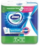 Essity Germany GmbH Zewa K&uuml;chenrolle Wisch&Weg Sparblatt, Weniger Verschwendung mit