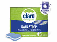 claro products GmbH claro Öko Kalk-Stopp Tabs Waschmaschinentabs, Kalklösetabs