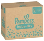 Procter & Gamble Service GmbH Pampers Baby Dry 5 Junior Windeln, 11-16 kg,
