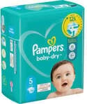 Procter & Gamble Service GmbH Pampers Baby Dry 5 Junior Windeln, 11-16 kg,...