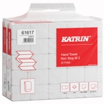Mets&auml; Tissue KATRIN Z-Falz Falthandt&uuml;cher Non Stop M 160 Blatt, Handy Pack,