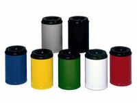 VAR GmbH VAR Papierkorb 15 Liter feuersicher, aus Stahlblech gefertigt, Farbe:...