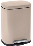 Wenko-Wenselaar GmbH & Co. KG WENKO Treteimer Leno, 5 Liter, Moderner Abfalleimer
