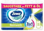 Essity Germany GmbH Zewa K&uuml;chenrolle Wisch&Weg Reinwei&szlig;, 100% rein und vielseitig,