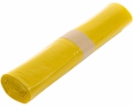 Plock GmbH M&uuml;lls&auml;cke 120 Liter, gelb, Typ 60, 700 x 1100 mm - ca. 30&micro; - ca. 985g /