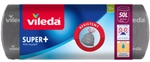 Vileda GmbH Vileda SUPER+ M&uuml;llbeutel, 50 Liter, mit Zugband, Widerstandsf&auml;hige