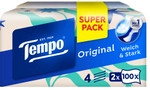 Essity Germany GmbH Tempo Taschentuchbox Original, 4-lagig, Extra starke und einmalig