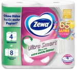 Essity Germany GmbH Zewa Toilettenpapier Ultra Smart, 4-lagig, Klopapier, ohne