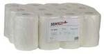 Plock GmbH Rollenhandtuchpapier, 2-lagig, hochwei&szlig;, Zellstoffpapier, gepr&auml;gt, 