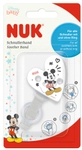 NUK Disney Mickey Mouse Schnullerband, Schnullerkette mit Einhand-Clipsystem in