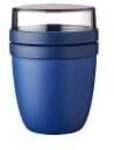 Mepal B.V. Niederl. Deutschland Mepal Ellipse Lunch Pot, 200 ml + 500 ml, Dicht