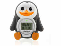 reer GmbH reer Digitales Badethermometer Pinguin, 2in1 digitales Badethermometer, 1x