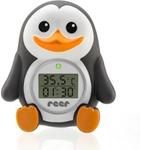 reer GmbH reer Digitales Badethermometer Pinguin, 2in1 digitales...