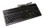 CHERRY G80-3000 - Tastatur - PS/2, USB - Deutsch - Schwarz (G80-3000LSCDE-2)