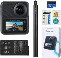 Kandao QooCam 3 360&deg; Action Camera - Travel Combo (Q23G-02)