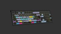 Logickeyboard ASTRA 2 Tastatur USB QWERTZ Englisch Schwarz (LKB-RESB-A2M-DE)