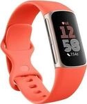 Fitbit Charge 6 - Champagne Gold Aluminium - Aktivit&auml;tsmesser mit Infinity Band -