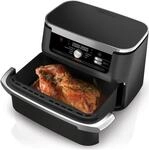 Ninja Foodi AF500EU Hei&szlig;luftfritteuse Doppelzone 10,4 l 2470 W Schwarz