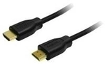 Logilink High Speed with Ethernet - Video-/Audio-/Netzwerkkabel - HDMI - HDMI,