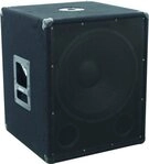 Omnitronic BX-1850 - 600 W - 15 - 300 Hz - 1200 W - 99 dB - 8 Ohm - 45,7 cm (18...
