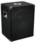 Omnitronic BX-1250 - Subwoofer - 300 Watt - 305 mm (12)