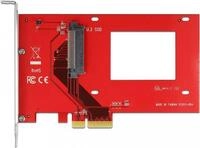 Delock - Schnittstellenadapter - 2.5 (6,4 cm) - U.3 NVMe - PCIe 4,0 x4 (90071)