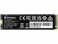 Verbatim 31826, Verbatim Vi5000 M.2 SSD 1TB PCIe4 NVMe 31826 - SSD - 1.024 GB (31826)
