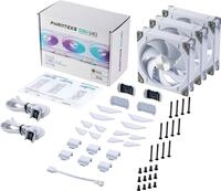 Phanteks D30 PWM Regular Airflow D-RGB L&uuml;fter 3er Pack - 140mm wei&szlig; -