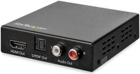 StarTech .com 4K HDMI Audio Extractor - 4K 60Hz - HDMI Audio Sound Splitter - HDR -