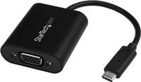 StarTech.com USB-C to VGA Adapter with Presentation Mode Switch - 1920x1200 -