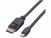 ROLINE 11.04.5636, ROLINE DisplayPort Kabel, DP ST - Mini DP ST 3,0m (11.04.5636)