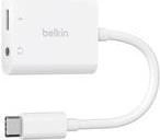Belkin RockStar - USB-C zu Kopfh&ouml;reranschluss / Ladeadapter - 24 pin USB-C m&auml;nnlich