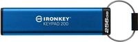Kingston IronKey Keypad 200 - USB-Flash-Laufwerk - verschl&uuml;sselt - 256GB - USB 3,2