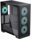 AeroCool Geh Midi APNX C1 MicroATX/ATX/MiniITX o.N. (black) (APCM-CR01043.11)
