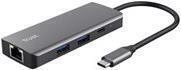 Trust Dalyx - Dockingstation - f&uuml;r Laptop - USB-C - HDMI - 1GbE (24968)