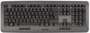CHERRY KW 3000 - Tastatur - kabellos - 2,4 GHz - QWERTY - US mit Euro-Symbol -