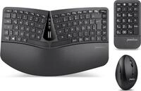 Perixx PERIDUO-606A Tastatur Maus enthalten RF Wireless Deutsch Schwarz (PERIDUO-606A