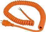 AS SCHWABE Baustellen-Spiralkabel mit offenem Ende (230V / 16A - IP44 - H07BQ-F 3G1,5