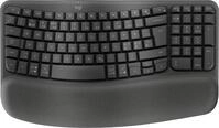 Logitech Ergo Series - Tastatur - mit gepolsterter Handgelenkauflage - kabellos...