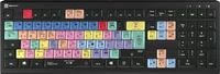 Logickeyboard LKB-PPROCC-A2PC-DE Tastatur USB QWERTZ Deutsch Schwarz