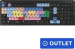 Logickeyboard LKB-MCOM4-A2PC-DE Tastatur USB QWERTZ Deutsch Schwarz