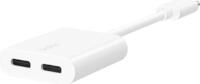 Belkin F7U081BTWH - USB Typ-C - USB Typ-C - Wei&szlig; - 60 W - Rundkabel - iPad (10.9)