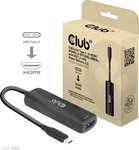 Club 3D CAC-1588 - Videoadapter - 24 pin USB-C m&auml;nnlich zu HDMI weiblich - Support