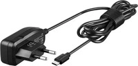 Wentronic 49529, Wentronic Goobay Micro USB-Ladeger&auml;t 1 A, Schwarz, 1.5 m - Netzteil