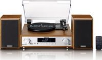 Lenco MC-160 - Audiosystem - 2 x 10 Watt - Holz (MC-160WD)