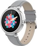 DENVER SWC-342 - Intelligente Uhr mit Riemen - grau - Anzeige 3cm (1,2) - Bluetooth
