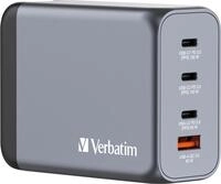 Verbatim - Netzteil - GaN - Wechselstrom 100-240 V - 200 Watt - Ausgangsanschl&uuml;sse: