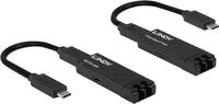 LINDY - Sender und Empf&auml;nger - USB-Erweiterung - USB 3.2 Gen 2 - &uuml;ber Glasfaser -